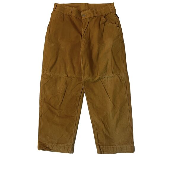 VTG. Hunting Pants Mens Size 38x30 Canvas Double Knee American Field Gorpcore - Picture 1 of 9